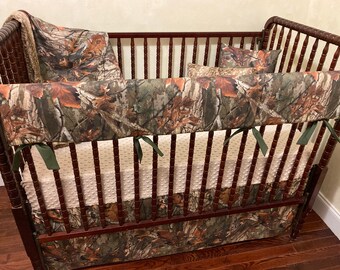 camouflage crib sets