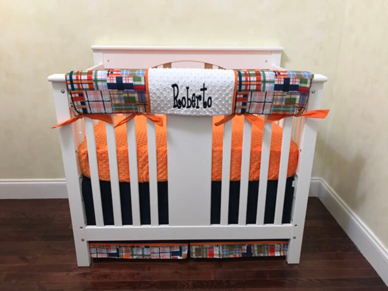 Baby Boy MINI CRIB Bedding Boy Mini Crib Baby Bedding Etsy