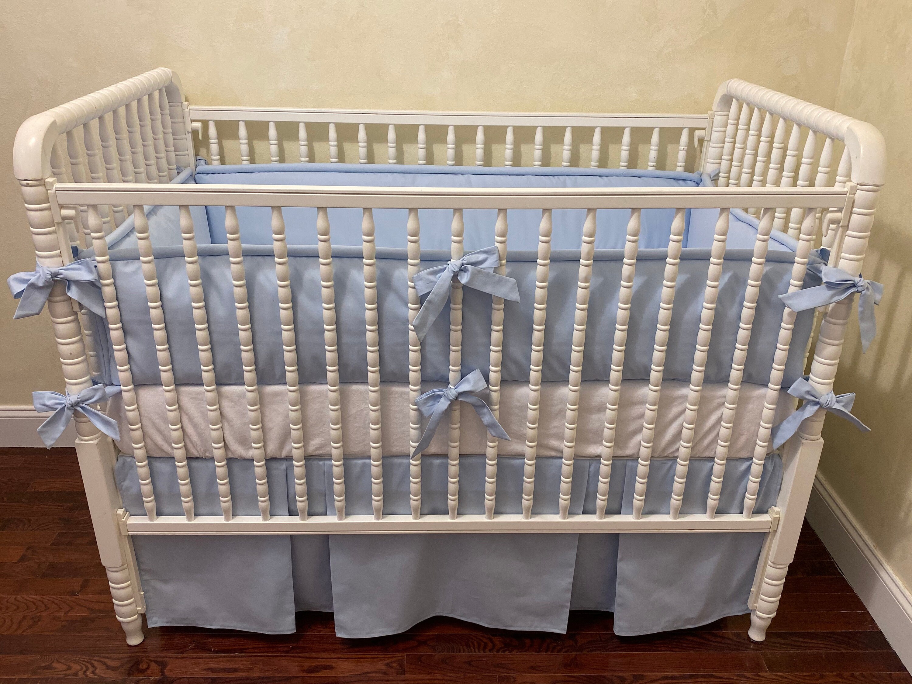 Light Blue Baby Boy Crib Bedding Light Blue Baby Bedding Etsy