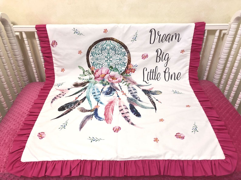 Dream Catcher Baby Blanket Dream Big Little One Dream Etsy