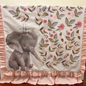 Elephant mini crib bedding set clearance