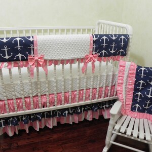 nautical crib bedding girl