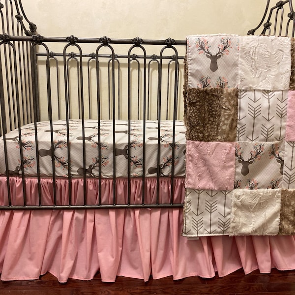 Deer Baby Bedding Etsy