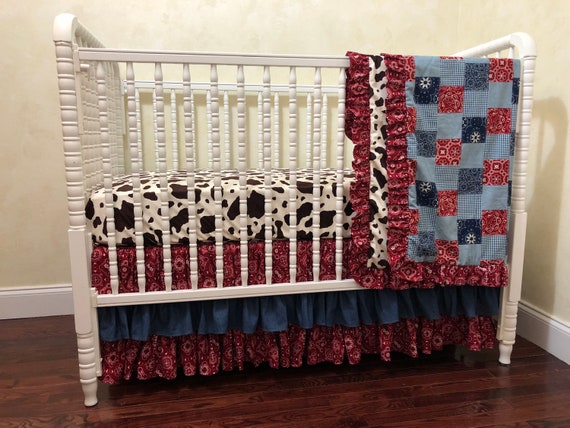 cowgirl baby bedding