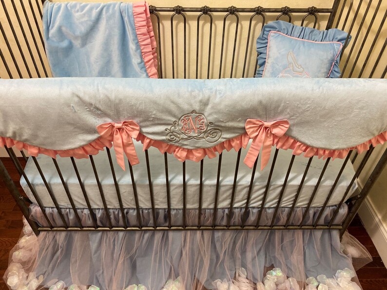 Cinderella Crib Bedding Princess Crib Bedding Fairy Tale Etsy