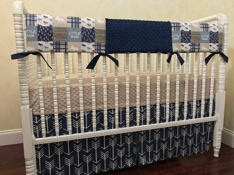 baby boy woodland bedding