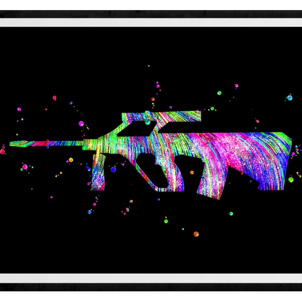 Rifle Painting Stencils Etsy