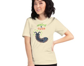 Quirky Worm Graphic T-Shirt – Bug Tee
