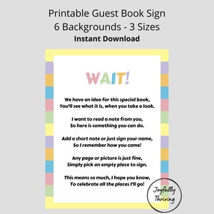 Abitur Gastbuch Zeichen Oh the Places You'll Go Dr. Seuss Druckbares Zeichen Baby Shower Gästebuch Abschlussfeier Zeichen Open This Book