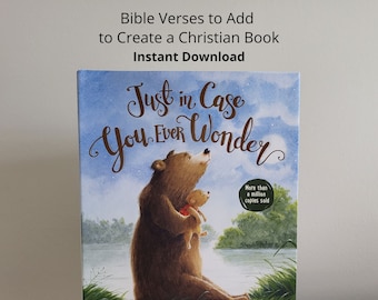 Bible Verses for Just In Case You Wonder Christian Children's Book Max Lucado