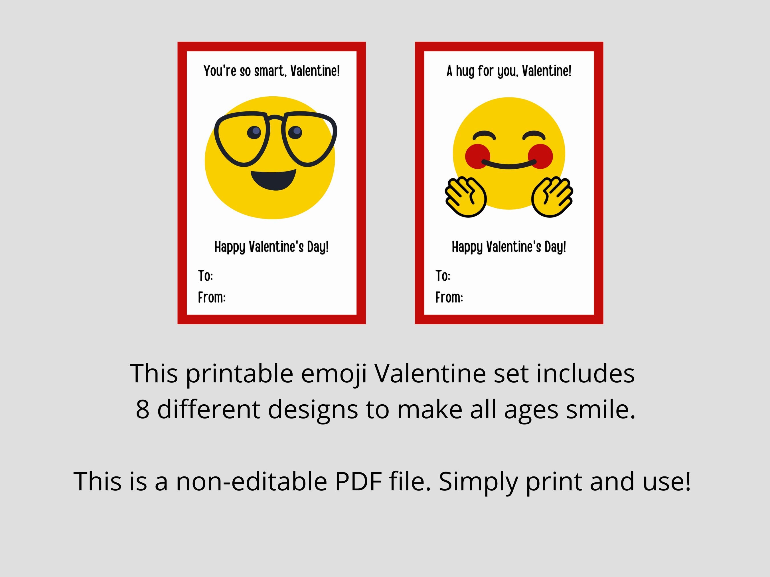 emoji-printable-valentine-cards-classroom-valentines-for-boys-valentines-for-kids-etsy