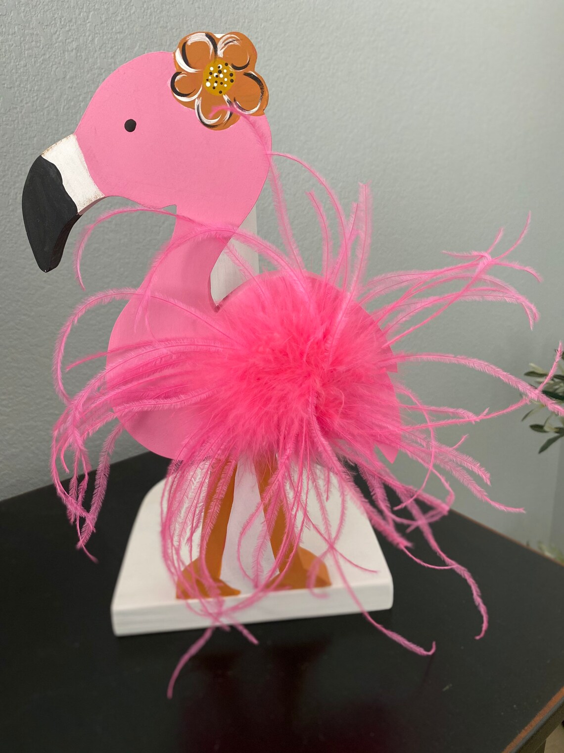 Flamingo Paper Towel Holder Flamingo Paper Towel Stand | Etsy