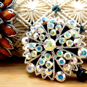 Rhinestone Badge Holder, Retractable ID Crystal Clip, Rhinestone Name Tag Reel, Nurses Jewelry, Nurse Gift, Physical Therapist