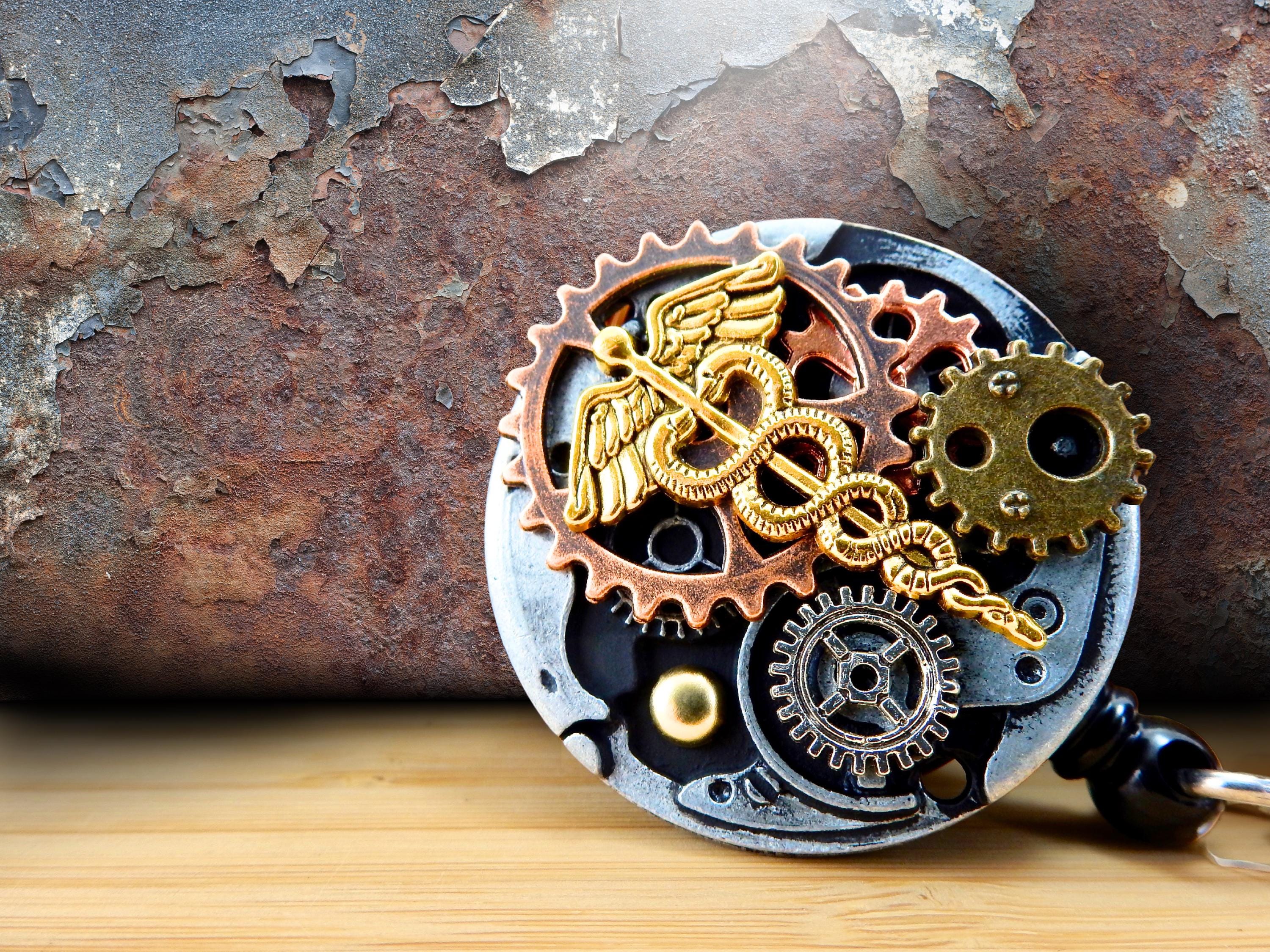 Keychain Orologio Clip di Orologio Tascabile su Digitale Portatile per Lo Studente