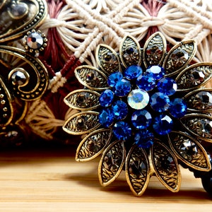 Strass Badge Reel, Intrekbare Verpleegster Badge Reel, Strass Badge Reel, Women's Floral Design Badge Reel, Bling Flower ID Badge Reel