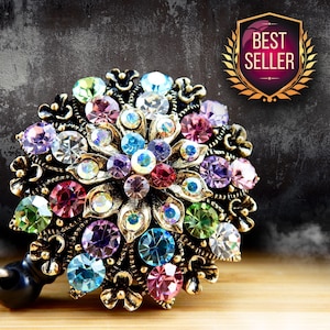 Porta credencial con brillo, porta credencial retráctil, porta credencial con diamantes de imitación, porta credencial de cristal, porta credencial de identificación, porta credencial de enfermera, joyería para enfermeras