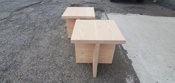 Donald Judd Inspired Side Tables - Etsy