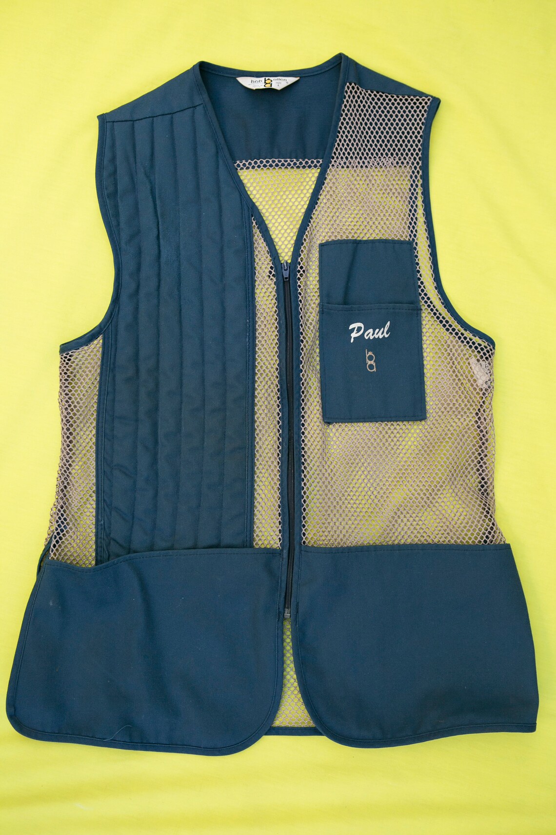 90's Bob Allen Shooting Vest Mesh Utility Vest Etsy