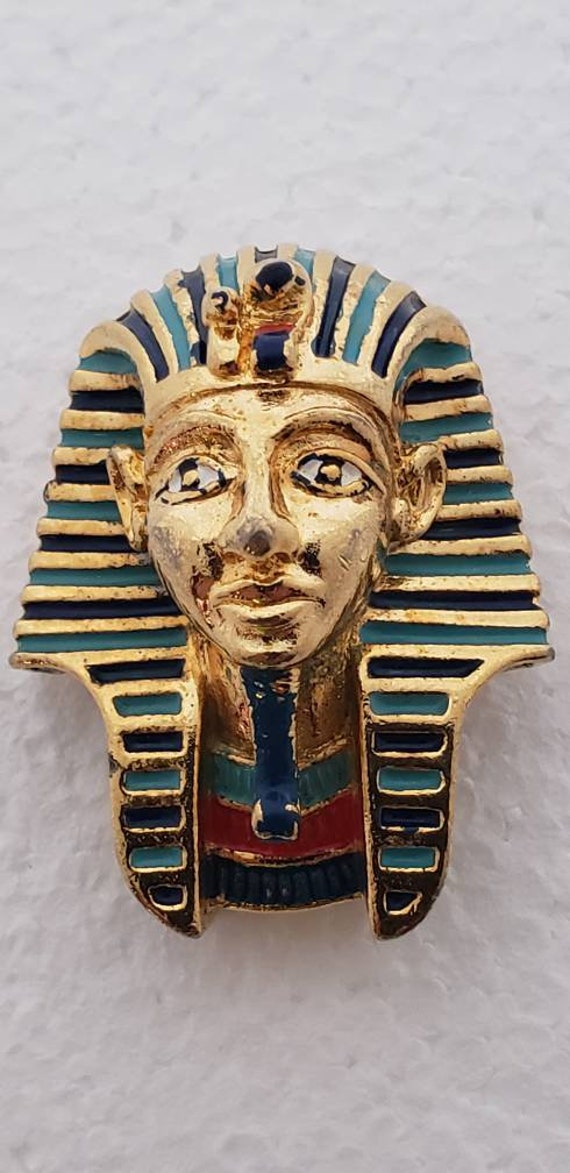 Sphinx Egyptian King Tut Brooch