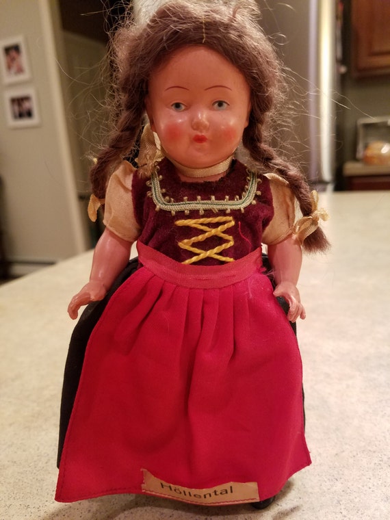 vintage celluloid dolls