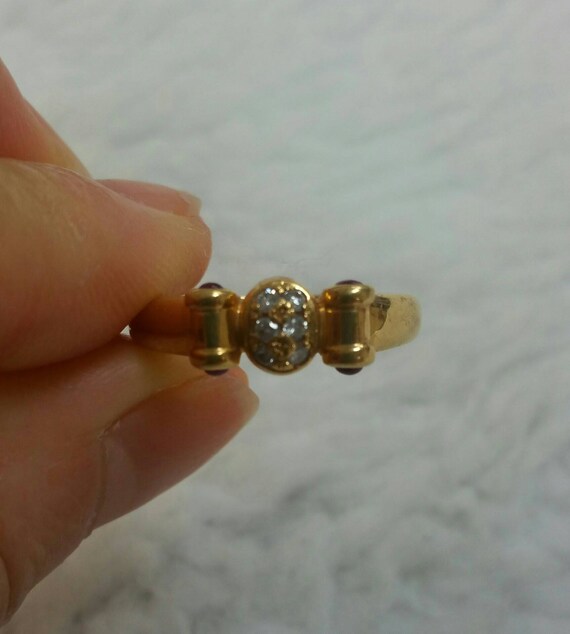 14k gold diamond ring (pre-own) - image 5
