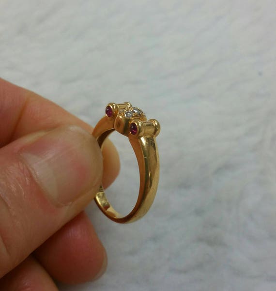 14k gold diamond ring (pre-own) - image 4