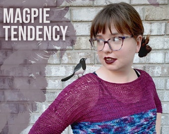 Magpie Tendency (Knitting Pattern Download)