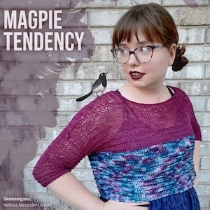 Magpie Tendency Knitting Pattern Download image 1