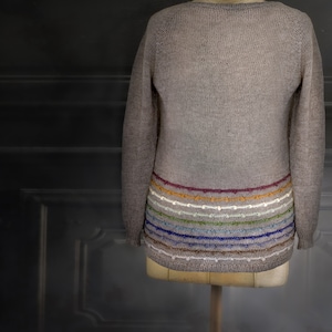 Downstairs Pullover (Knitting Pattern Download)