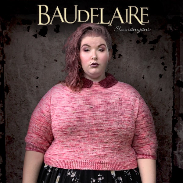 Baudelaire Crop (Stickmönster för nedladdning)