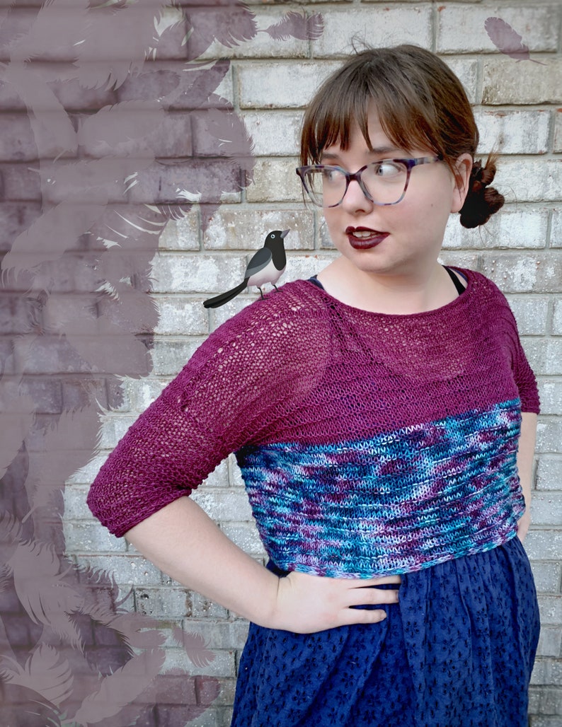 Magpie Tendency Knitting Pattern Download image 4