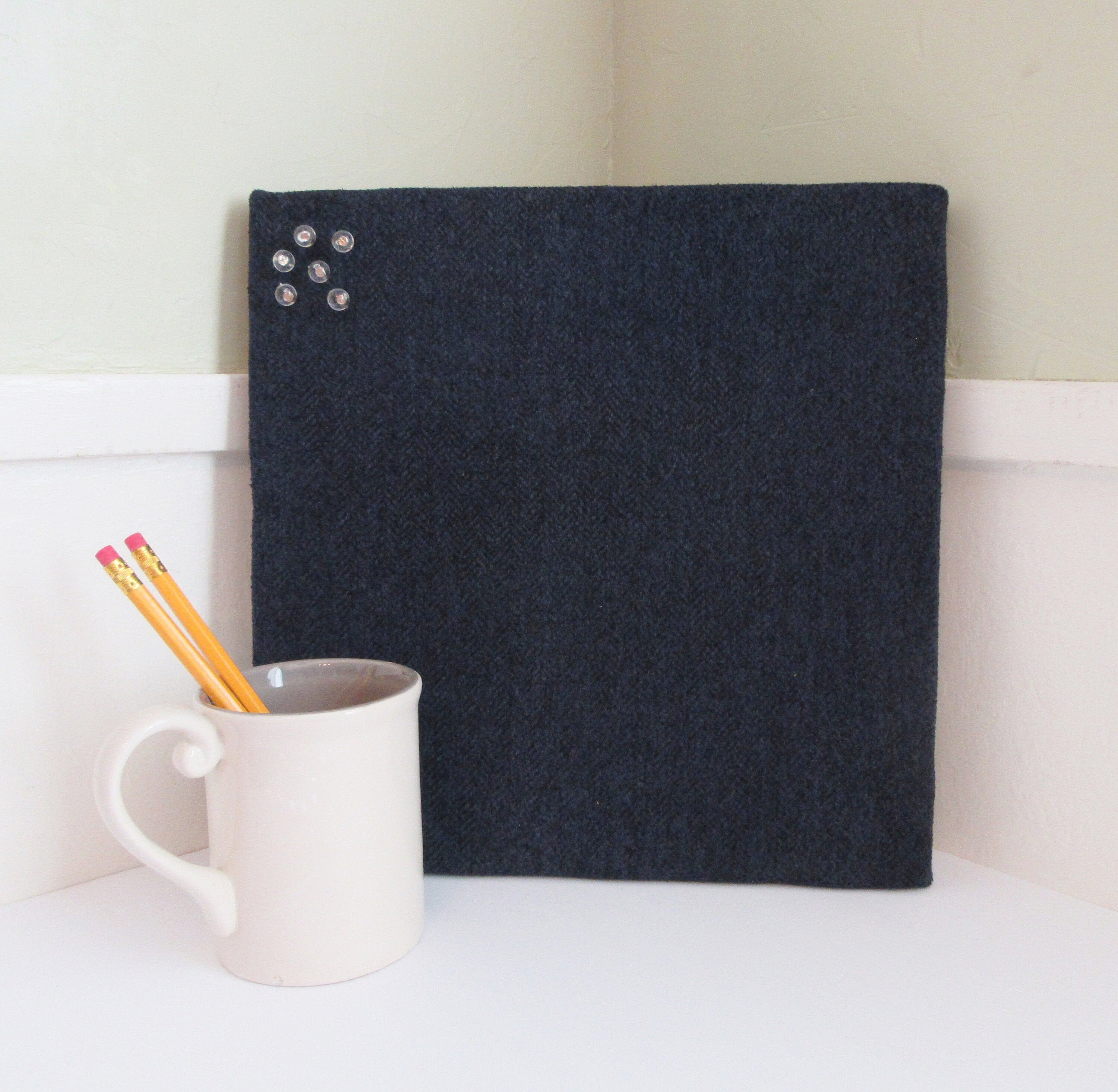 Fabric Covered 12 x 12 Foam Board Canvas Memo Etsy