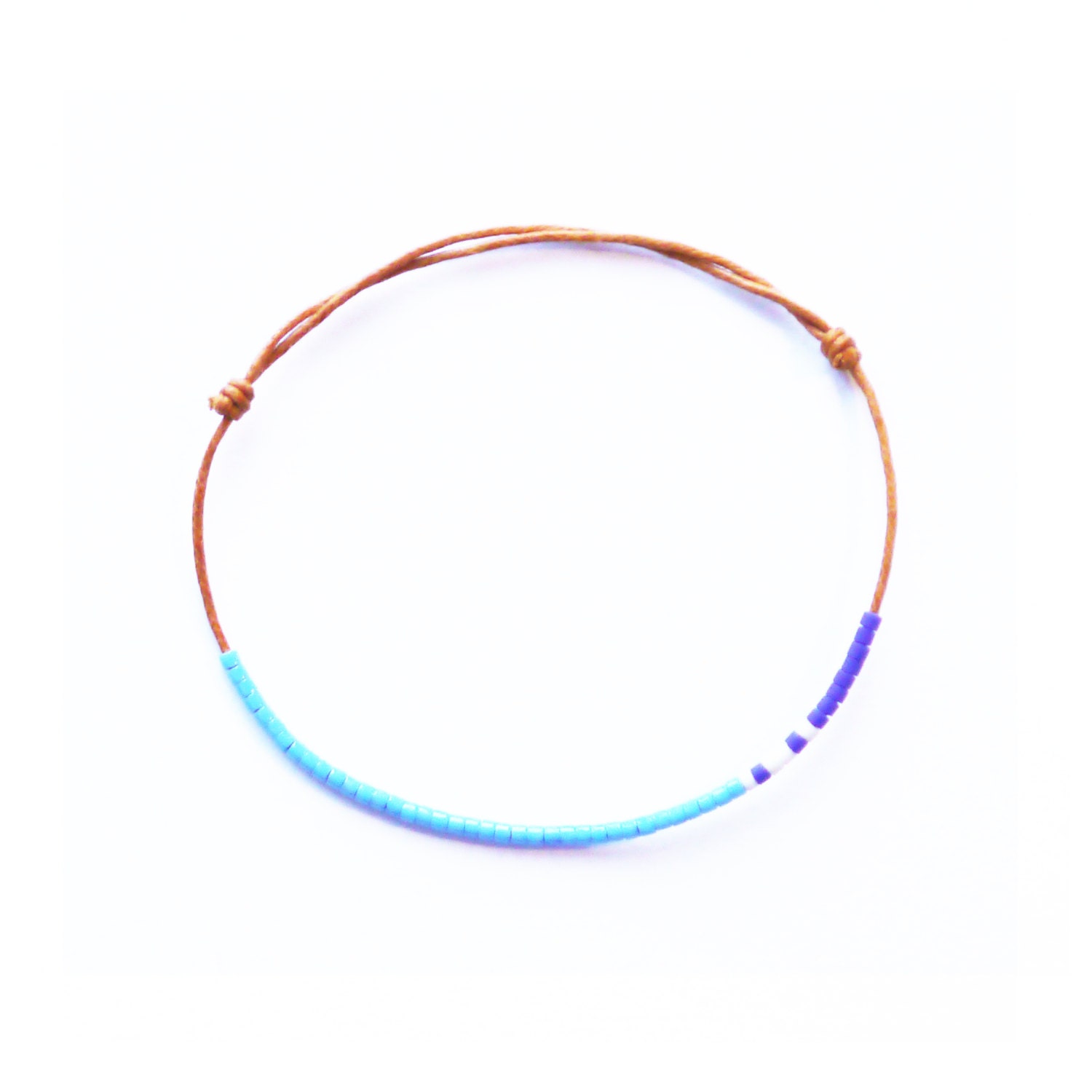 Israel Fundraiser Blue String Bracelet – MAS Designs