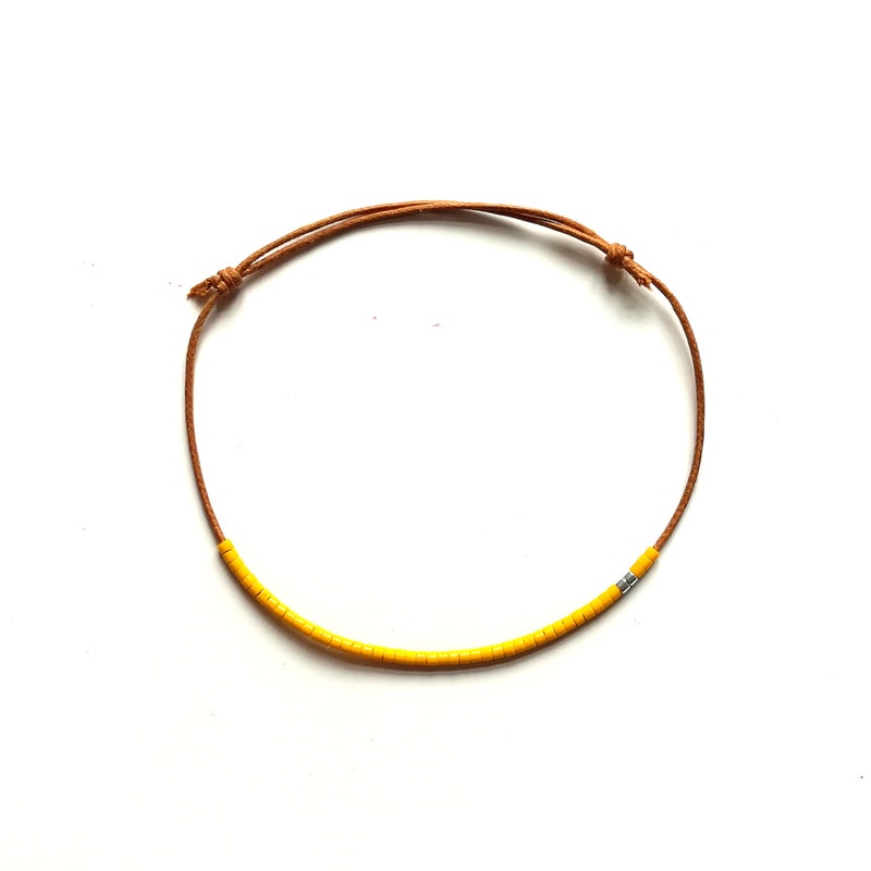 Yellow Bracelet - Etsy