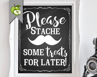 Download Stache some candy | Etsy