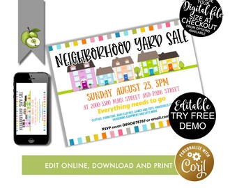 Garage Sale Etsy [ 270 x 340 Pixel ]