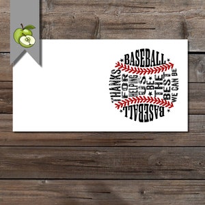Baseball Team, Coach Appreciation Gift, Printable Coach Gift, Last ...