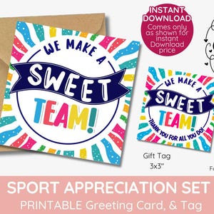 Team Personal Apotheker Professionelle Wertschätzung Tag Woche Geschenkanhänger und Karte, wir machen ein SWEET Team, Danke Personal Gunst, tolle Teamwork, Sport