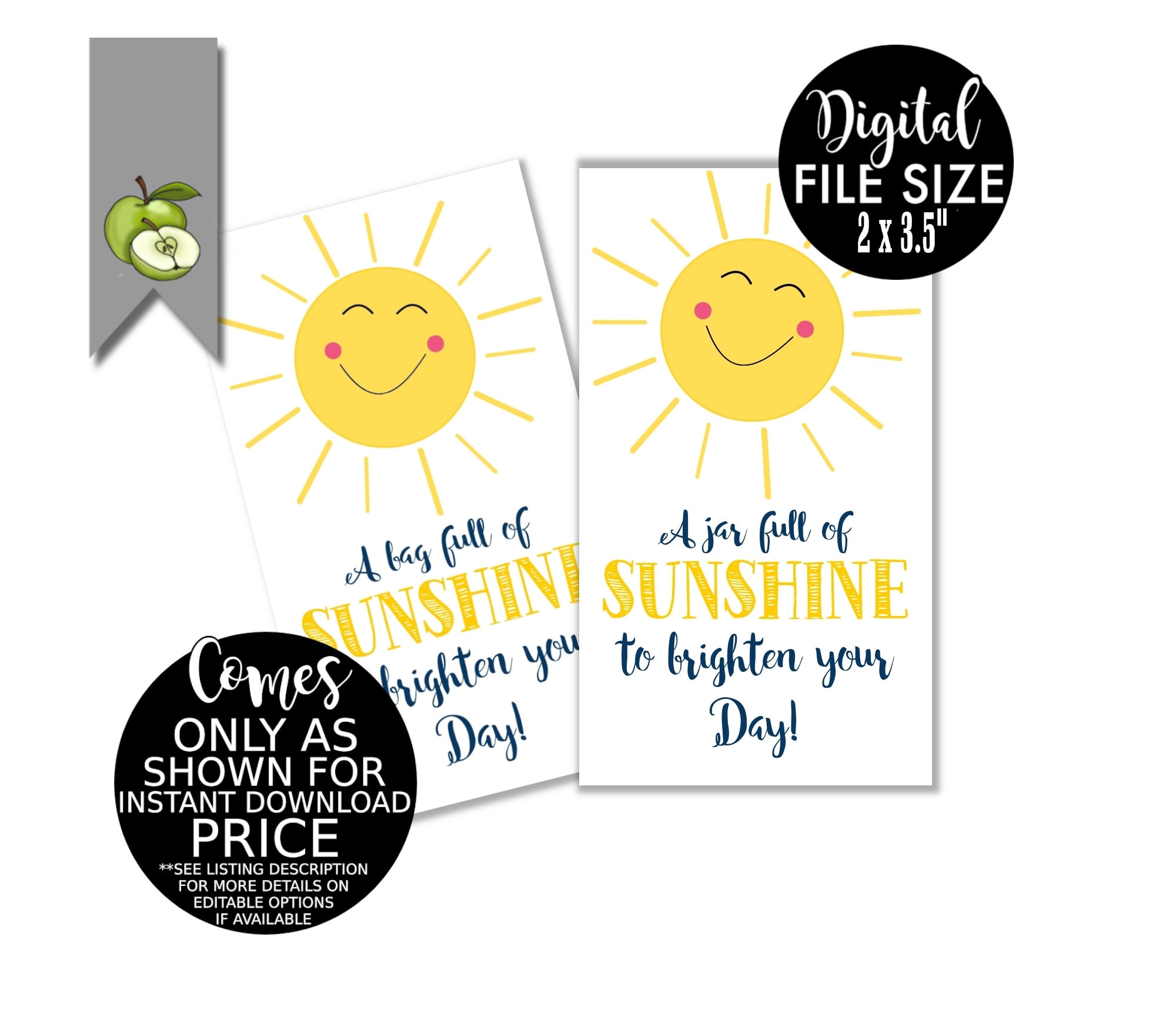 A Jar Full of Sunshine to Brighten Your Day a BAG Full of - Etsy