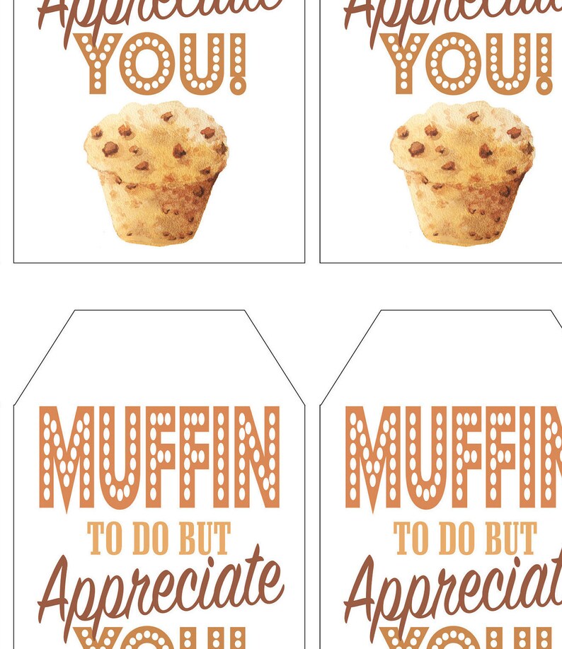 Muffin Tags Muffin Appreciation Tags Appreciation Gift Tag Etsy Muffin Tags Muffin Appreciation Tags Appreciation Gift Tag Etsy