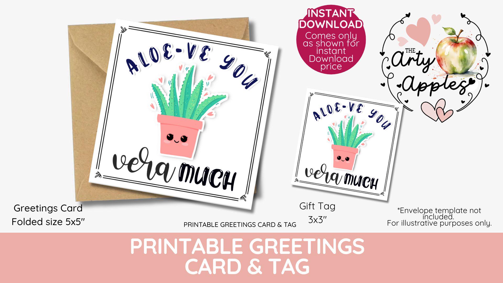 Aloe You Vera Much - Etsy