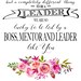 Printable Boss Appreciation Day Gift, Boss Week, Boss Card, Boss, Thank ...