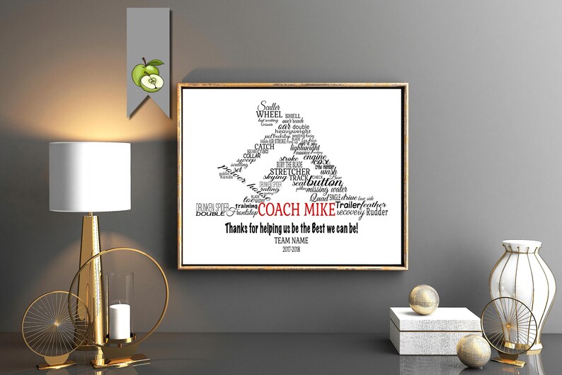 Rowing Instructor rower Appreciation gift Rowing Coach Etsy