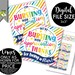 Bursting With Appreciation Printable Star Gift Tags, Teacher Burst ...