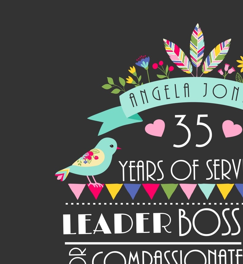 Boss Retirement Gift Editable Printable Boss Gift Retirement Etsy Canada