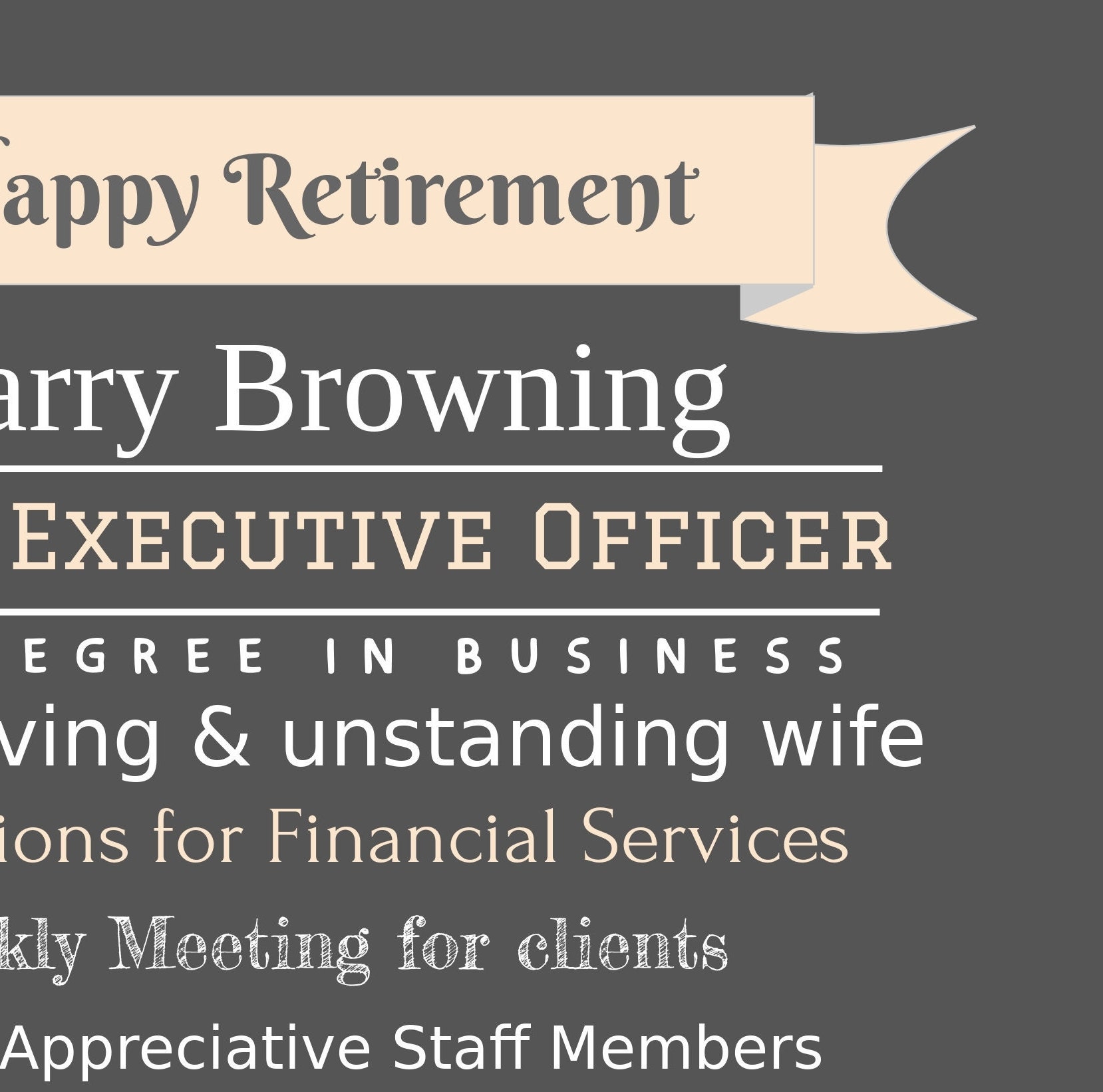 retirement editable printable poster gift happy retirement etsy