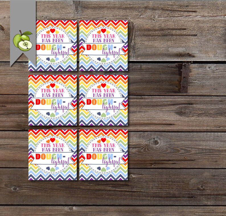 play dough gift tag kindergarten gift tag teacher