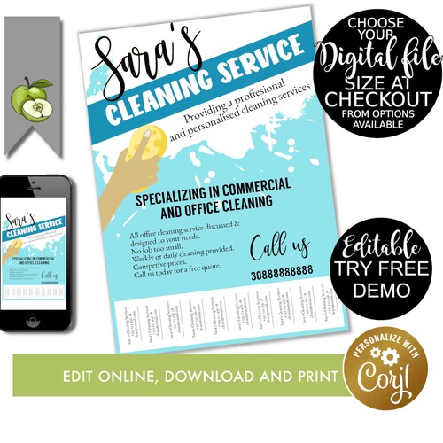 House Cleaning Business Client Intake Form Fully - Etsy