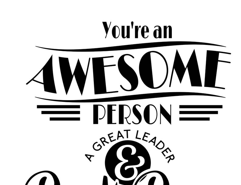 Best Boss Ever Printable Boss Gift Awesome Boss Best Boss - Etsy