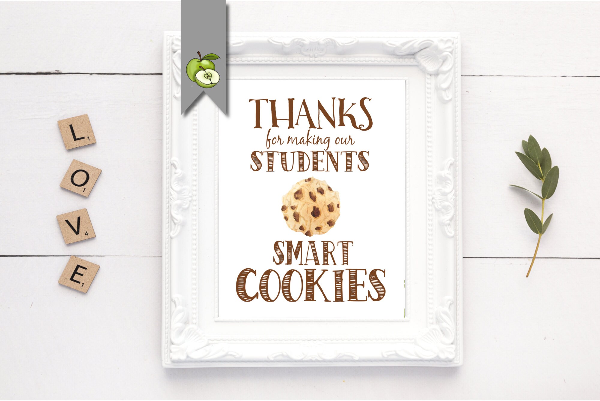Thanks for Making Our Students Smart Cookies PTO Cookie Sign - Etsy India